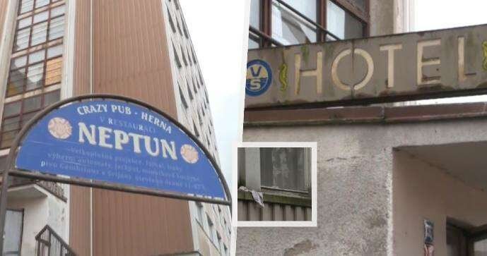 Ubytovna Neptun v Jablonci je pro místní zdrojem strachu.