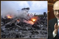 Krize na Ukrajině po pádu letadla: Premiér Jaceňuk odstoupil!