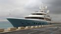 Zabavená luxusní jachta ruského miliardáře Pumpjanského