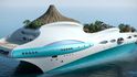 Luxusní jachta nebo spíše plovoucí ostrov?