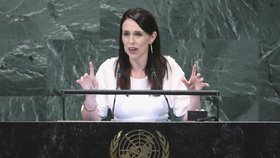 Novozélandská premiérka Jacinda Ardernová