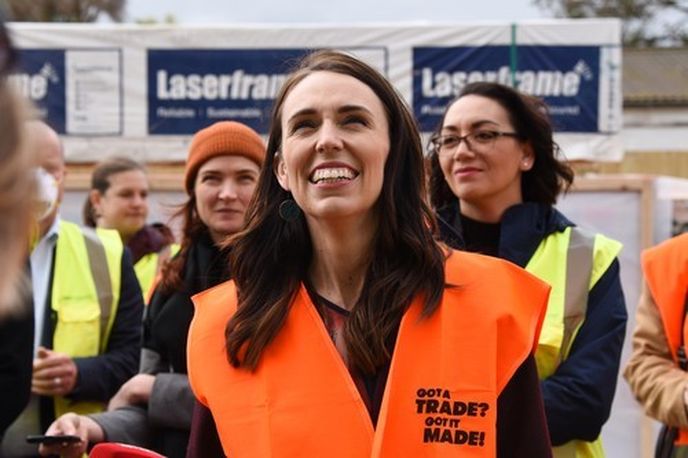 Premiérka Nového Zélandu Jacinda Ardernová Premiérka Nového Zélandu Jacinda Ardernová