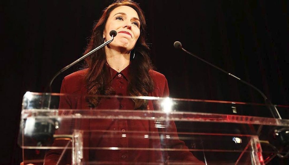 Novozélandská premiérka Jacinda Ardernová