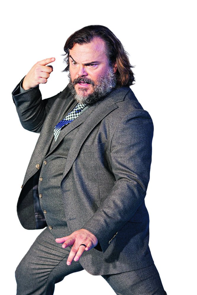 Hlavního záporáka namluvil výstřední herec a komik Jack Black