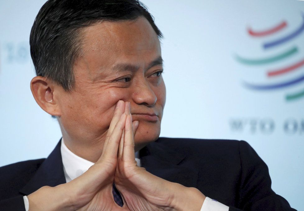 Nejznámější čínský podnikatel a zakladatel společnosti Alibaba Jack Ma