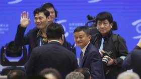 Zakladatel Alibaby Jack Ma se po čase ukázal na veřejnosti