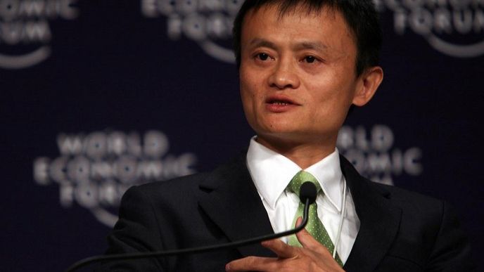 Jack Ma, šéf firmy Alibaba
