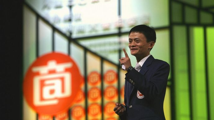 Šéf Alibaba.com Jack Ma