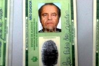 Zloděj chtěl zneužít falešný průkaz s fotkou Jacka Nicholsona