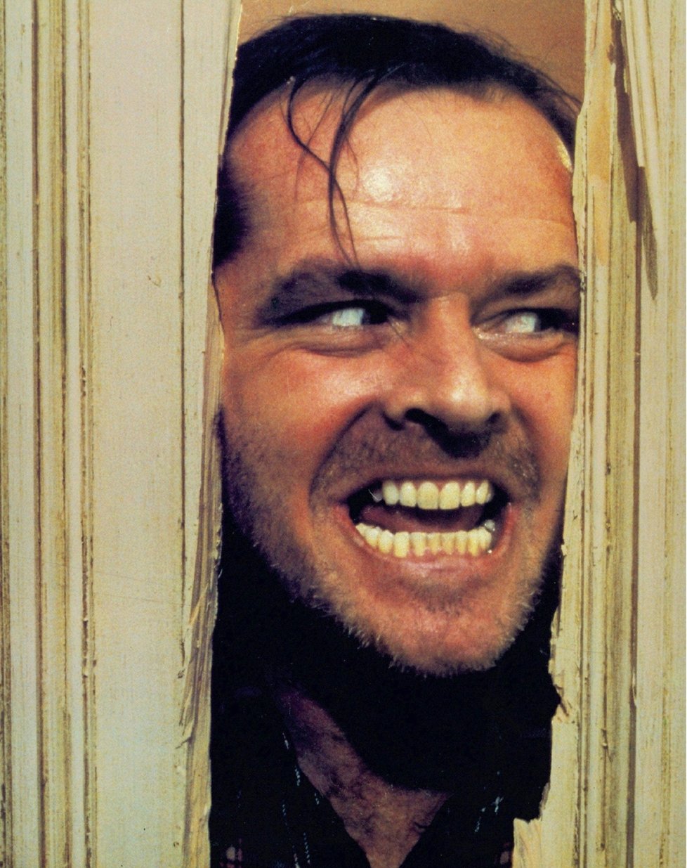 Jack Nicholson v hororu Osvícení.