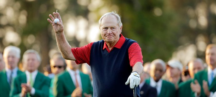 Legendární golfista Jack Nicklaus.