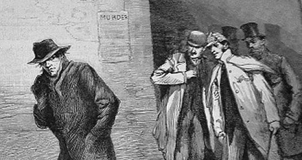 Jedna z ilustrací k reportáži o řádění Jacka Rozparovače v Illustrated London News 13. října 1888
