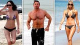 Ohlédnutí za létem: Celebrity ukázaly svá těla na pláži!