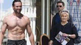 Fešák Hugh Jackman vyvedl manželku. Lidé si mysleli, že jde s maminkou!