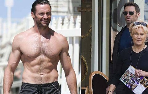 Fešák Hugh Jackman vyvedl manželku. Lidé si mysleli, že jde s maminkou!