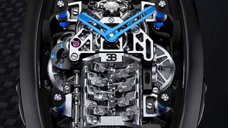 Jacob  Co, Bugatti Chiron Tourbillon 1, Jacob & Co Bugatti Chiron Tourbillon 1