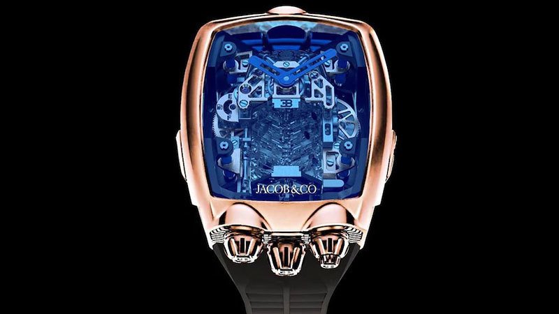 Jacob  Co, Bugatti Chiron Tourbillon 1, Jacob & Co Bugatti Chiron Tourbillon 1