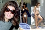 Jackie Kennedy byla také přistižena na dovolené úplně nahá.