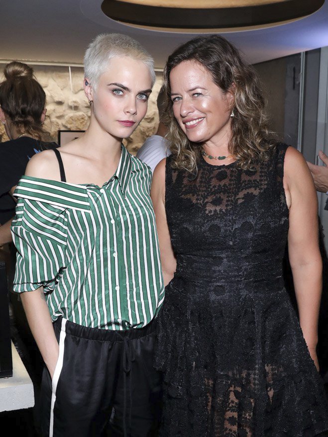 Cara Delevingne a Jade Jagger