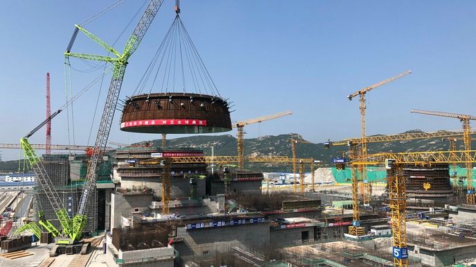 Čína jadernou energetiku intenzivně rozvíjí