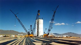 Přípravy podzemního jaderného výbuchu v Nevadě (1990)