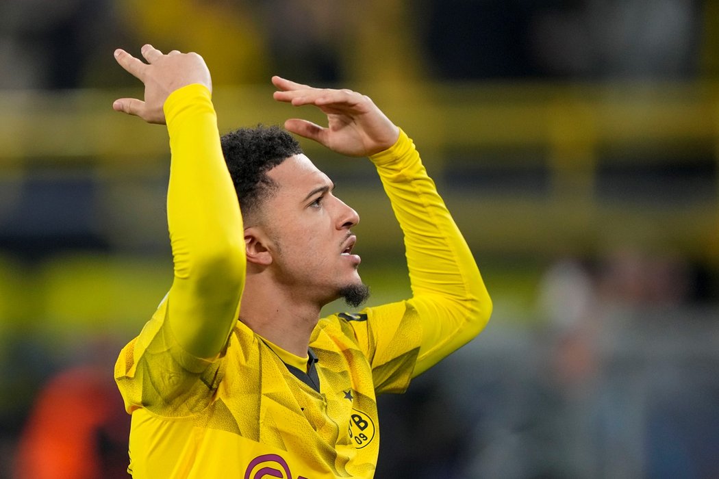 Dortmund nasměroval za postupem do čtvrtfinále Ligy mistrů rychlý gól Jadona Sancha