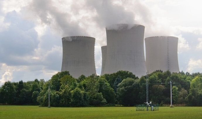 Jaderná elektrárna Temelín v Jihočeském kraji