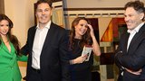 Křest knihy missky Čerešňákové: Sraz těhotných a zářící Jágr!