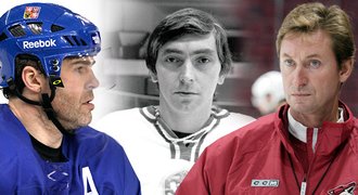 Gretzky, Hlinka, Lemieux. Co dělali, když jim bylo 43 jako Jágrovi?