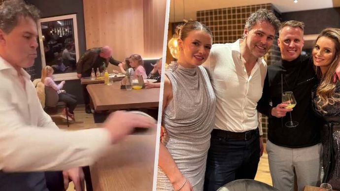 Jágr s Dominikou a Limberský s Lenkou se po roce zase sešli na silvestrovské oslavě.