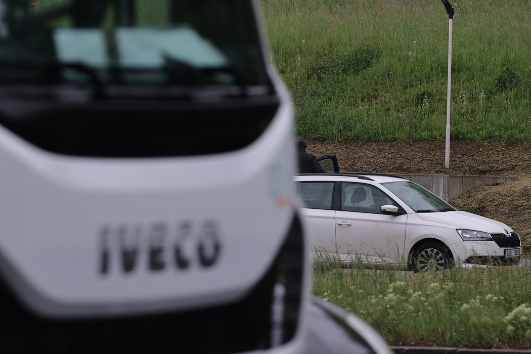 Jágr měl během středečního dopoledne nehodu, při které se vůz srazil s tramvají