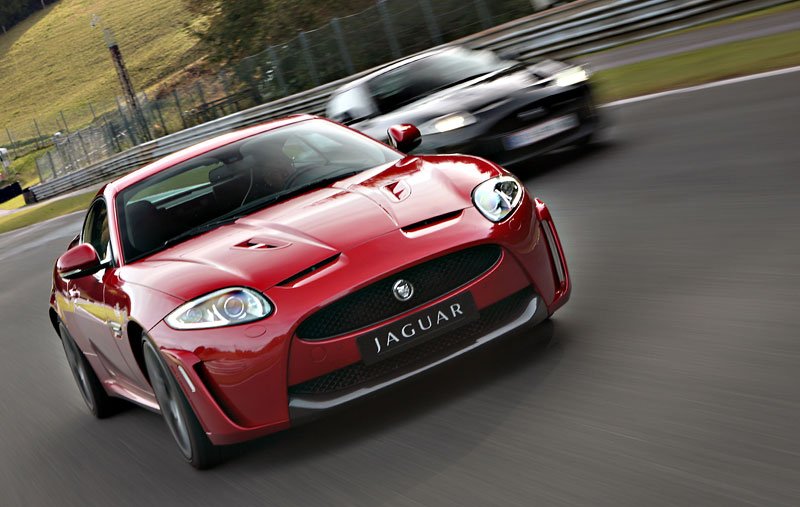 Jaguar XKR-S na Salzburgringu