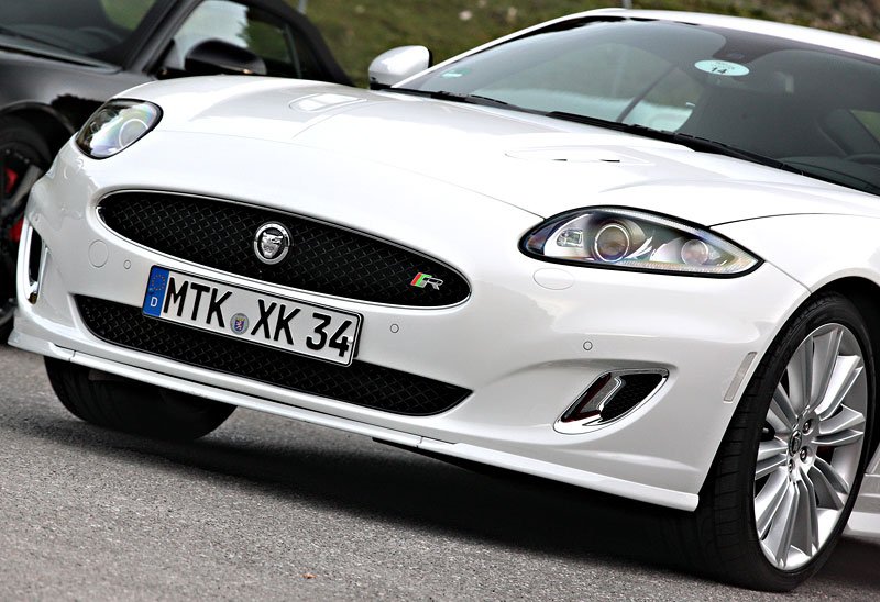 Jaguar XKR-S na Salzburgringu