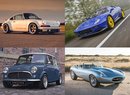 To nejlepší z modernizované klasiky značek Jaguar, Porsche, Mini a Lancia