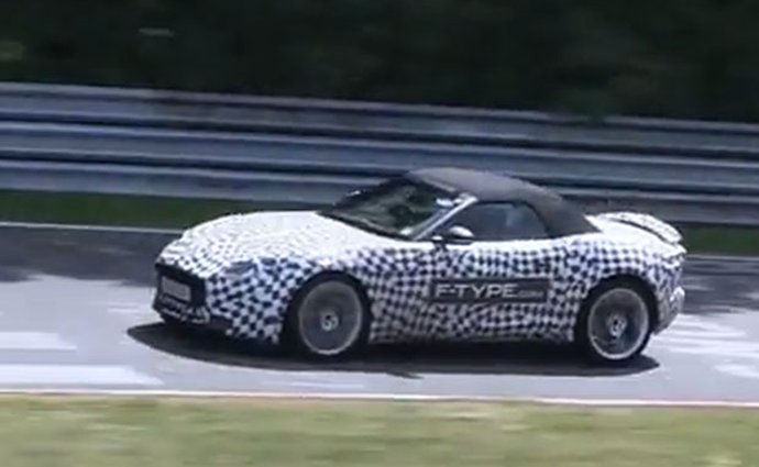 Spy video: Jaguar F-Type na Nürburgringu