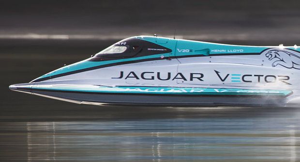 Jaguar Vector: Nejrychlejší elektročlun na světě