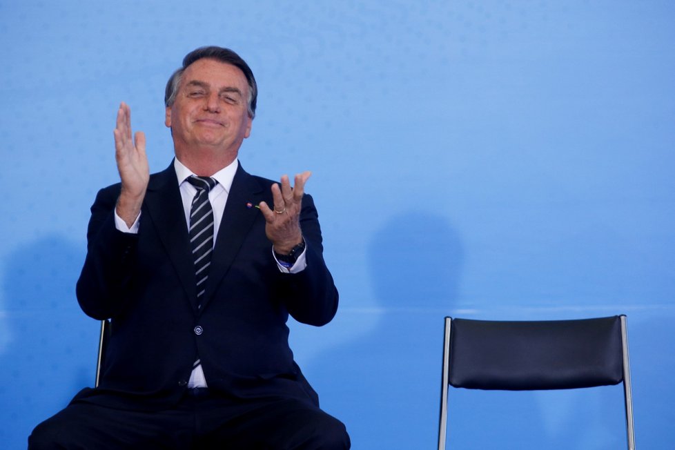 Jair Bolsonaro, prezident Brazílie.