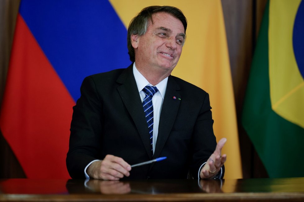 Jair Bolsonaro, prezident Brazílie.