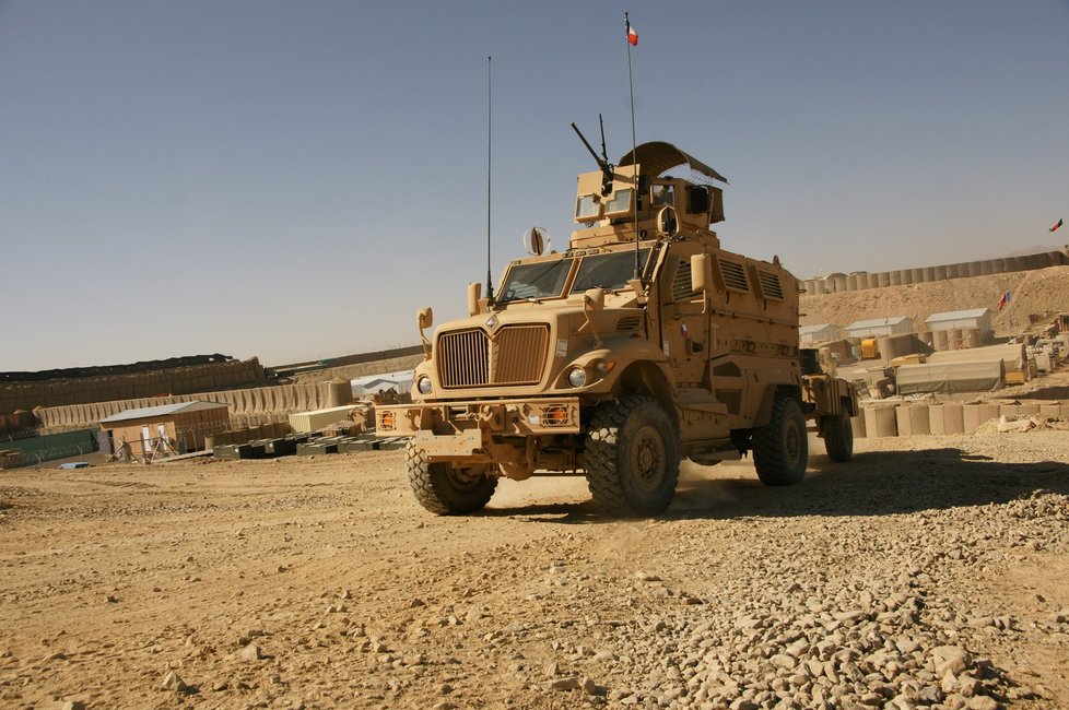 Jak se žije armádnímu řidiči v Afghánistánu