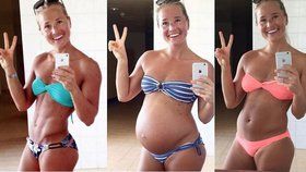 Trenérka se chlubí dokonalým tělem pár týdnů po porodu: Cvičila tvrdě až do porodu!