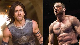 Jake Gyllenhaal je muž mnoha tváří. Jednou romantický princ z Persie, podruhé boxerská mlátička.