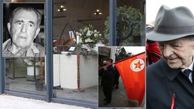 Milouš Jakeš přijel do Bratislavy na pohřeb Vasila Biľaka