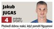 Jakub Jugas v zápase s Hoffenheimem