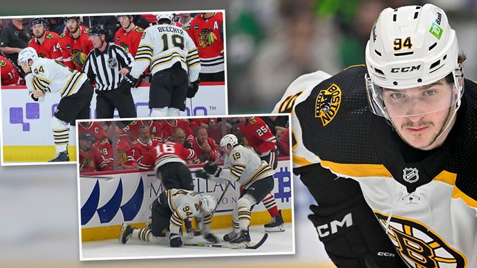 Jakub Lauko umí být pořádný tvrďák, kdy se v NHL už několikrát popral. Nyní schytal ránu pukem do oka, i přesto se dobelhal na střídačku po svých.