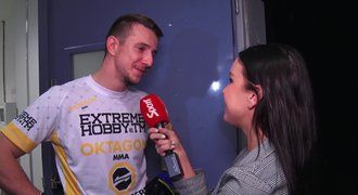 Jakub Štáfek a MMA: v Oktagonu uspal soupeře po 69 sekundách