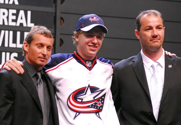 Jakub Voráček během draftu do Columbusu Jakub Voráček během draftu do Columbusu