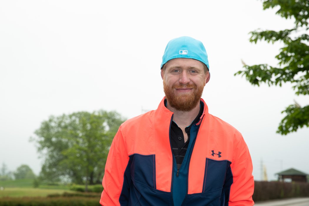 Jakub Voráček na pondělní golfové exhibici v Berouně