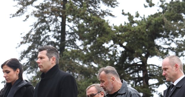 Pohřeb Jakuba Zedníčka v brněnském krematoriu: Pavel Zedníček