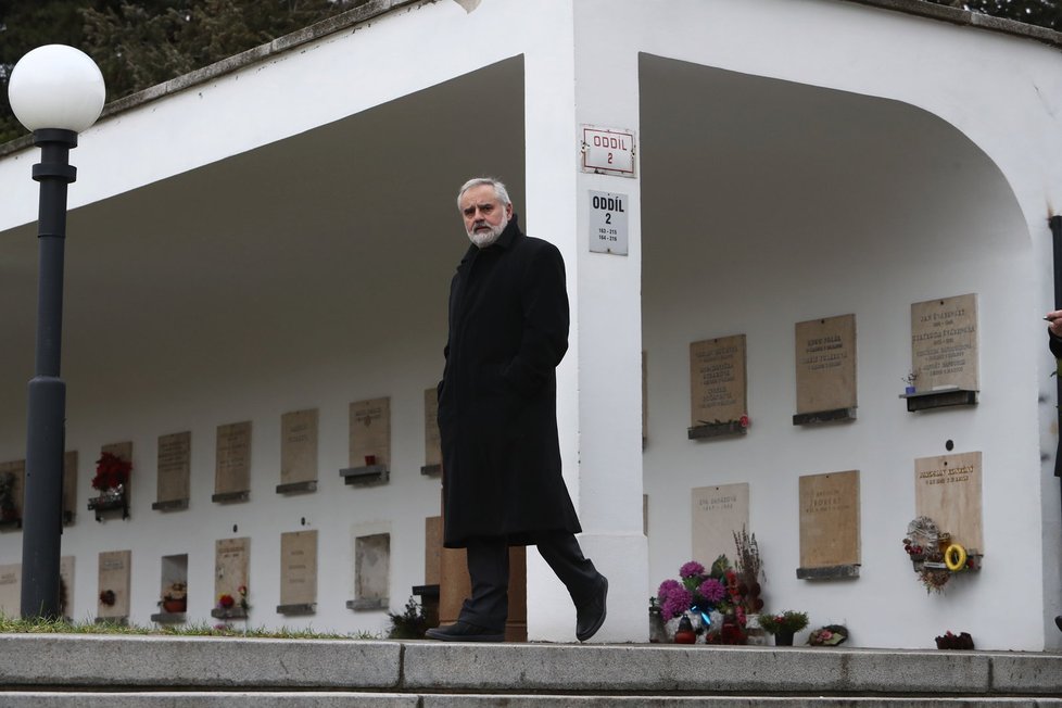 Pohřeb Jakuba Zedníčka v brněnském krematoriu