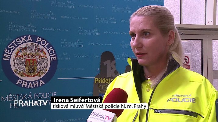 Tisková mluvčí policie Irena Seifertová